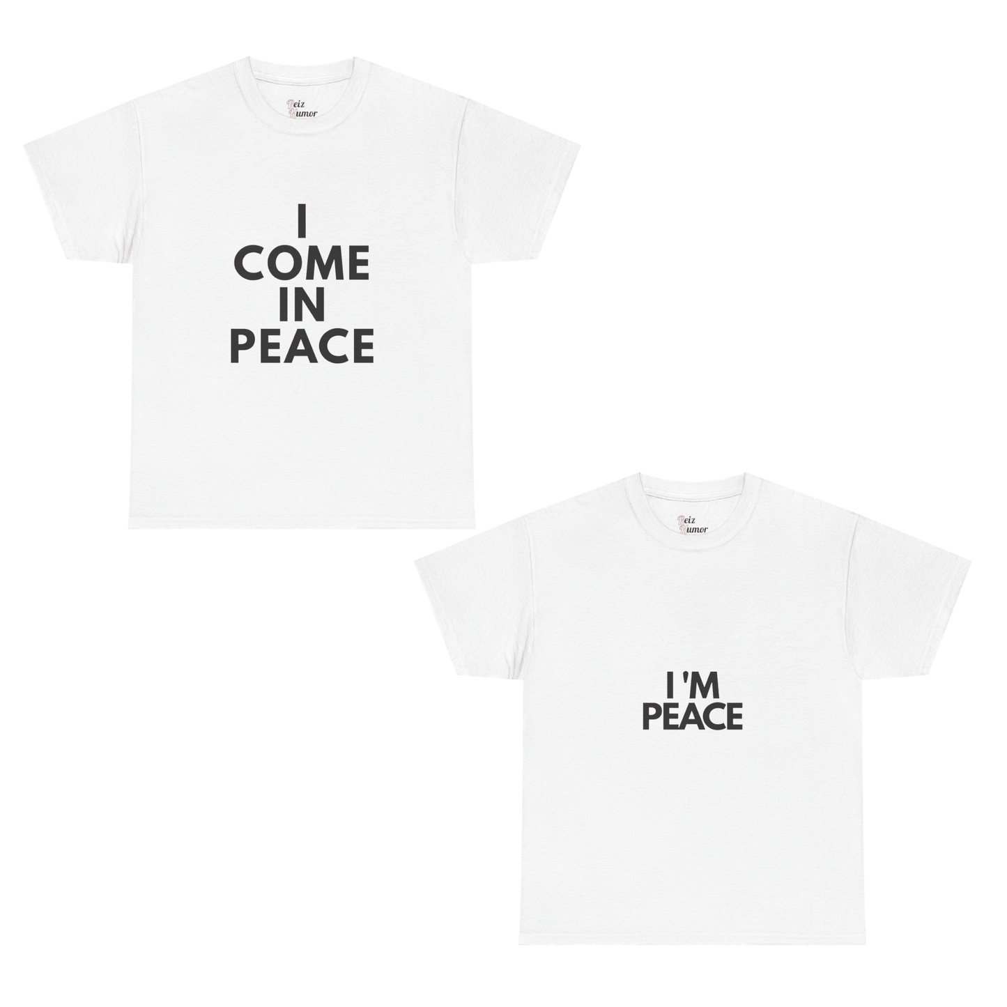 I Come In Peace X I'm Peace Bundle