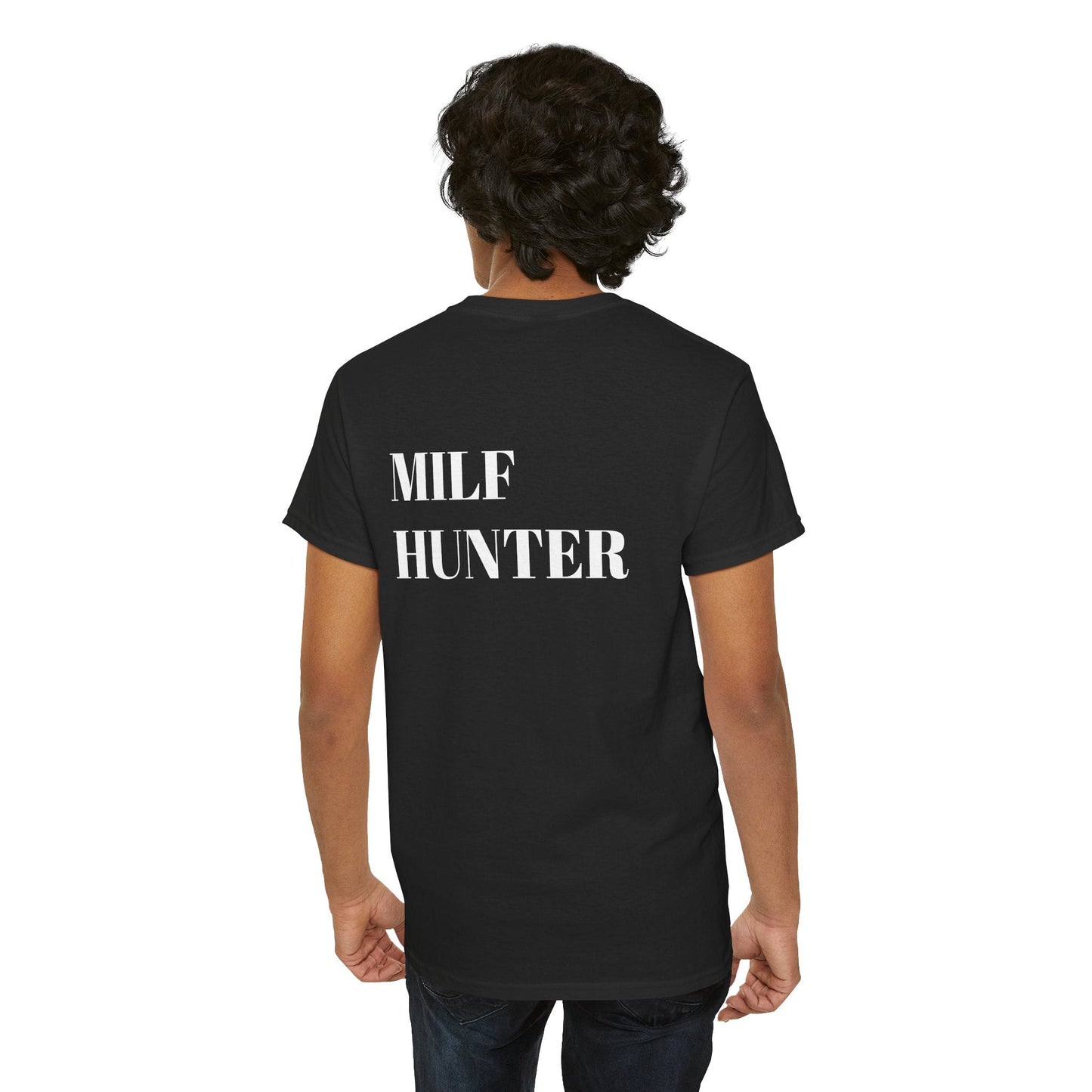 Milf Hunter Backprint T-Shirt - Reizhumor